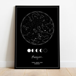 Standart Gökharitası - Siyah