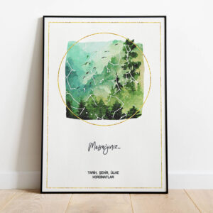 Tasarım Gökharitası - Orman Yeşili